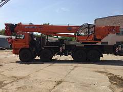 Автокран Клинцы КС-65719-3К-1 вездеход — автокран в аренду