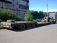 Трал корыто с передним заездом 3 оси 25 тонн 13 м