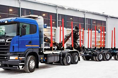 Сортиментовоз Scania R500