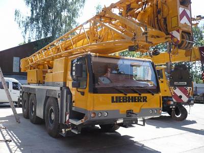 Аренда автокрана Liebherr LTM