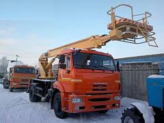 картинка Автовышка  КамАЗ АПТ-22