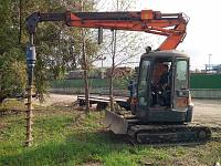 Ямобур Hitachi Zaxis 50U