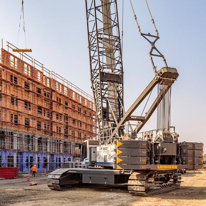 картинка Гусеничный кран Liebherr LR 1160