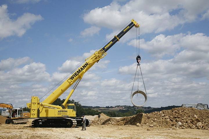 картинка Гусеничный кран Liebherr LTR 1100