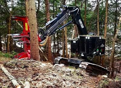 Валочно-пакетирующая машина TimberPro TL745C
