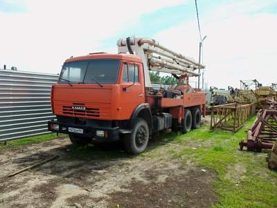 Автобетононасос КамАЗ АБН 75/21