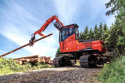 Лесоукладчик Doosan DX225LL