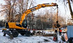 картинка Колесный грейферный экскаватор JCB JS 200w