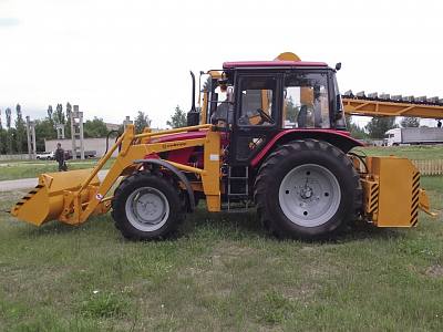 Дорожная фреза на базе Амкодор 8048М-02