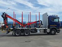 Лесовоз Scania R500