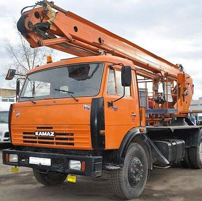 Автовышка КамАЗ апт-28 псс-141.28