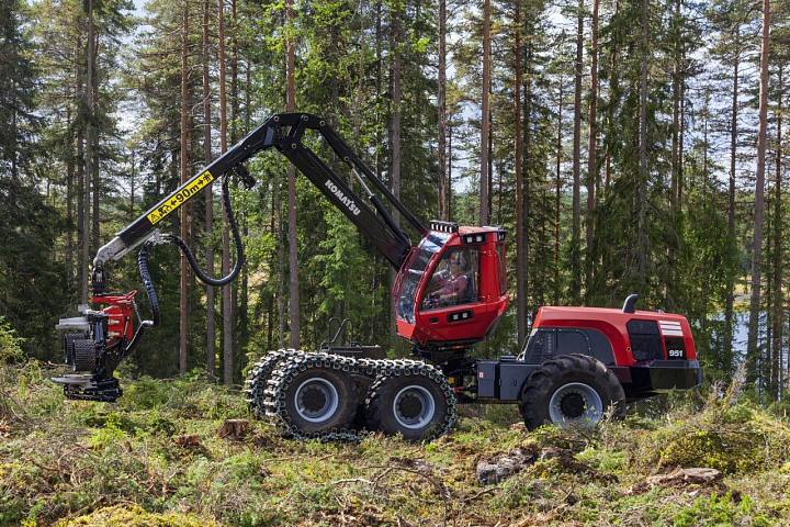 картинка Харвестер Komatsu 951