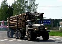 Лесовоз Урал 4320
