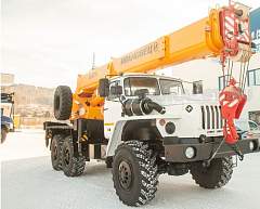 Автокран Урал Ивановец КС-35714 / 15 — автокран в аренду