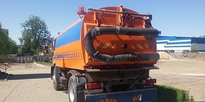 Вакуумно уборочная машина MAN Kobit K6