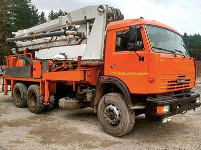 Автобетононасос КамАЗ АБН 75/21