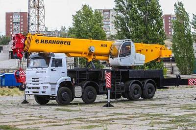 Аренда автокрана Ивановец