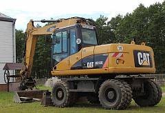 картинка Колесный экскаватор Caterpillar M313D
