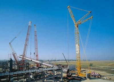 Аренда гусеничного крана кранLiebherr LR