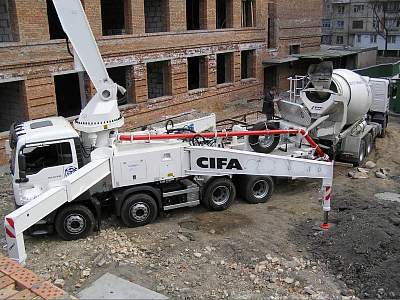 Автобетононасос CIFA K41L XRZ