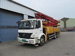картинка Автобетононасос Mercedes Putzmeister
