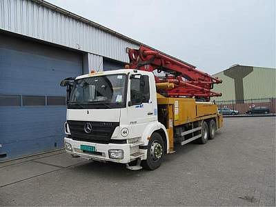 Автобетононасос Mercedes Putzmeister