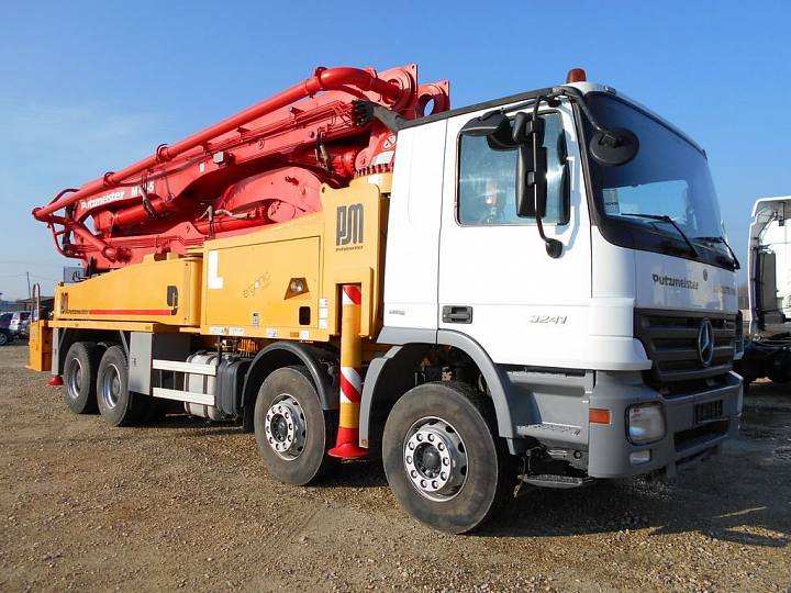 картинка Автобетононасос Mercedes Putzmeister