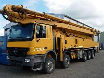 Аренда автобетононасоса Mercedes-Schwing S