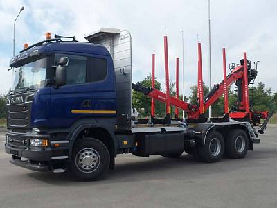 Сортиментовоз Scania R500