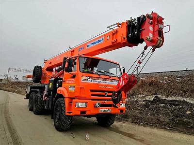 Аренда автокрана КАМАЗ вездеход