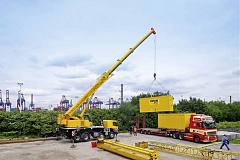 Автокран Scania Liebherr LTF 1060 — автокран в аренду