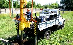 картинка Буровая машина ГАЗ БКМ-350