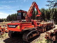 Лесоукладчик Doosan DX225LL